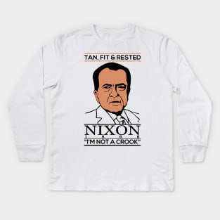 Nixon // I'm Not a Crook 1988 Kids Long Sleeve T-Shirt